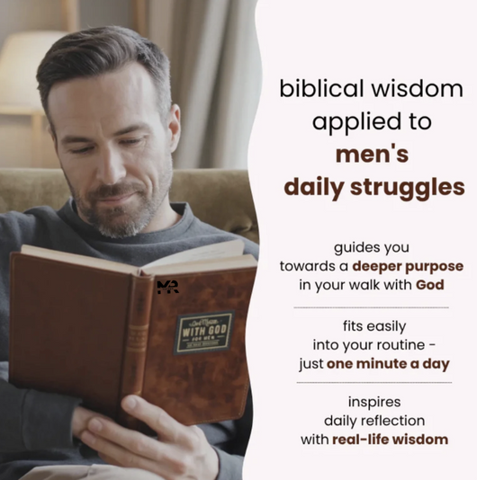 Mehron's one minute with God-Daily devotional for men